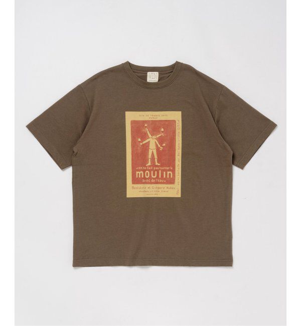 EDIFICE「Vin de France 別注 Tシャツ」|Tシャツ・カットソー|グレー