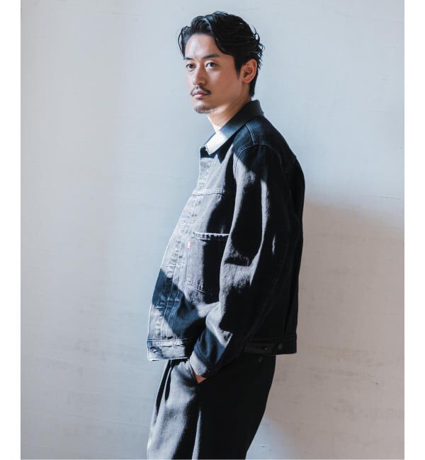 EDIFICE「Levi&rsquo;s(リーバイス) 別注 2nd Type トラッカー ジャケット」|デニムジャケット|