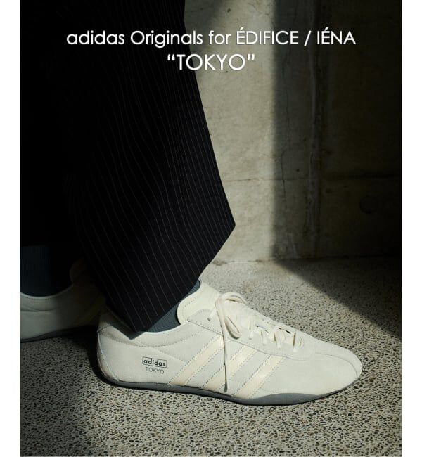 EDIFICE「adidas Originals (アディダス オリジナルス) for EDIFICE/IENA 別注 TOKYO」|スニーカー|ホワイト