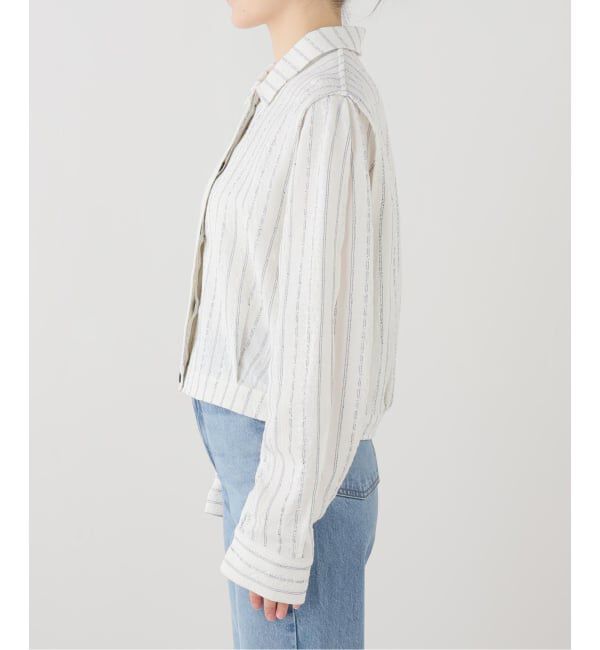 JOURNAL STANDARD「【LOW CLASSIC/ロウ クラシック】 STRIPE PINCHED SHIRT JACKET」|その他|