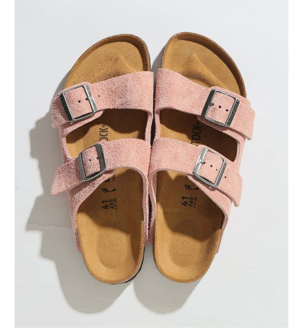 JOURNAL STANDARD relume「BIRKENSTOCK / ビルケンシュトック アリゾナ スエードレザー ナロー」|サンダル|ピンク