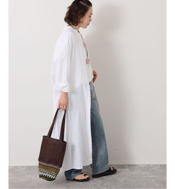 journal standard luxe「ソフトリネン シャツワンピース」|ワンピース|