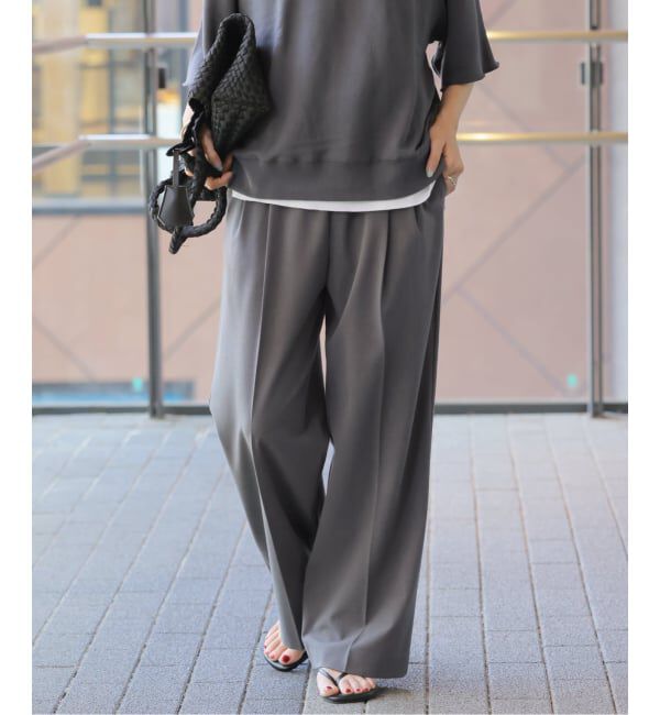 JOURNAL STANDARD relume「《WEB限定追加予約》スムースフレアタックパンツ」|スラックス|