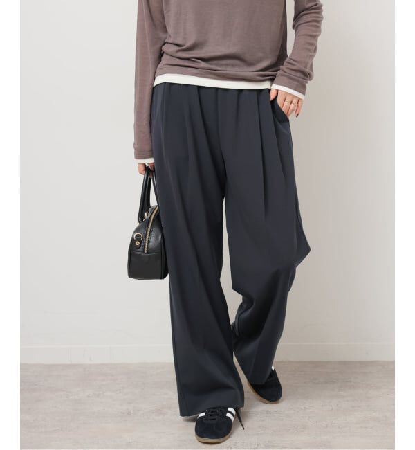 JOURNAL STANDARD relume「《WEB限定追加予約》スムースフレアタックパンツ」|スラックス|
