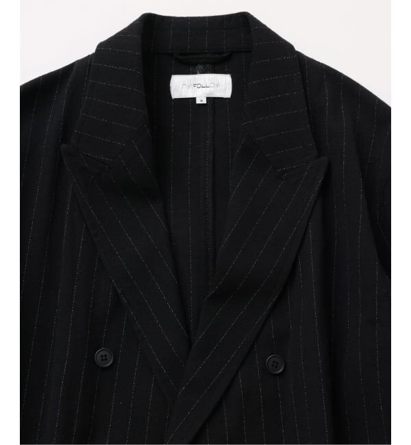 JOURNAL STANDARD「《予約》【FOLL / フォル】wool silk stripe daily w jacket」|テーラードジャケット|
