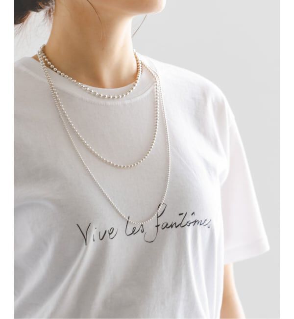NOBLE「《追加》in mood/インムード MULTIBALL CHAIN-necklace」|ネックレス|