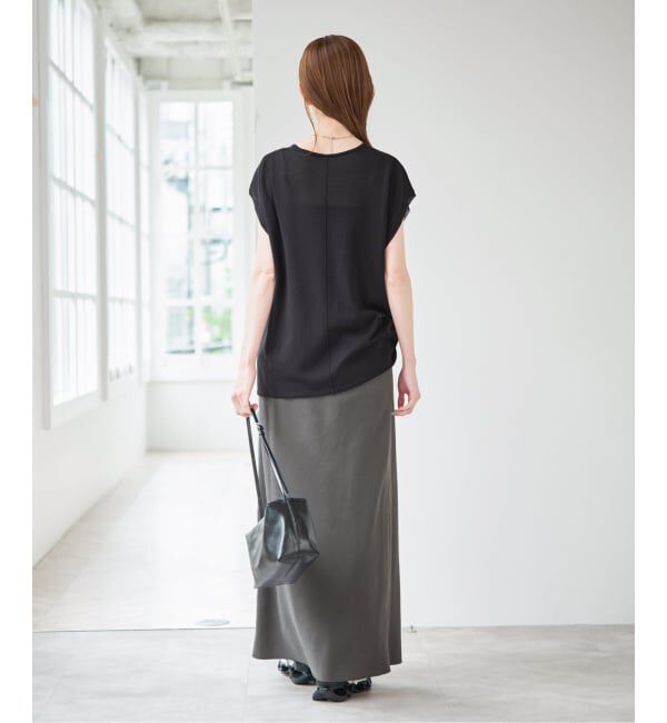 U by SPICK&SPAN「フィブリルロングスカート」|スカート|