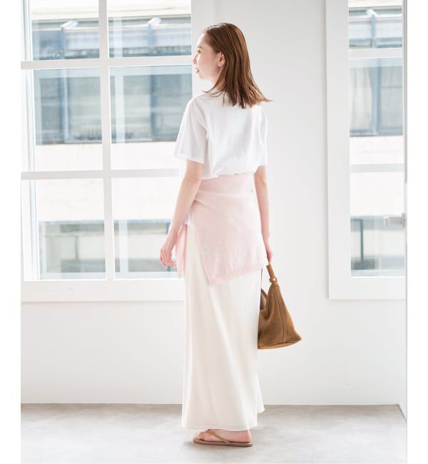 U by SPICK&SPAN「フィブリルロングスカート」|スカート|