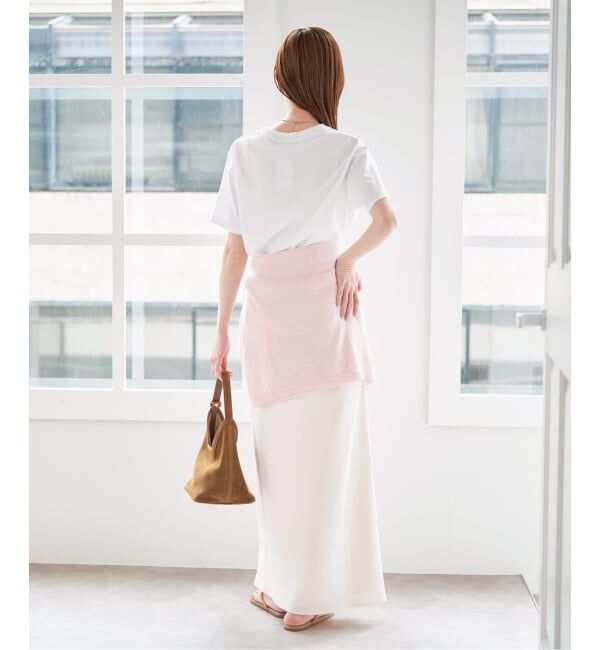 U by SPICK&SPAN「フィブリルロングスカート」|スカート|