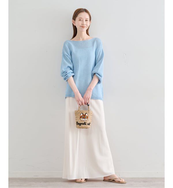 U by SPICK&SPAN「フィブリルロングスカート」|スカート|