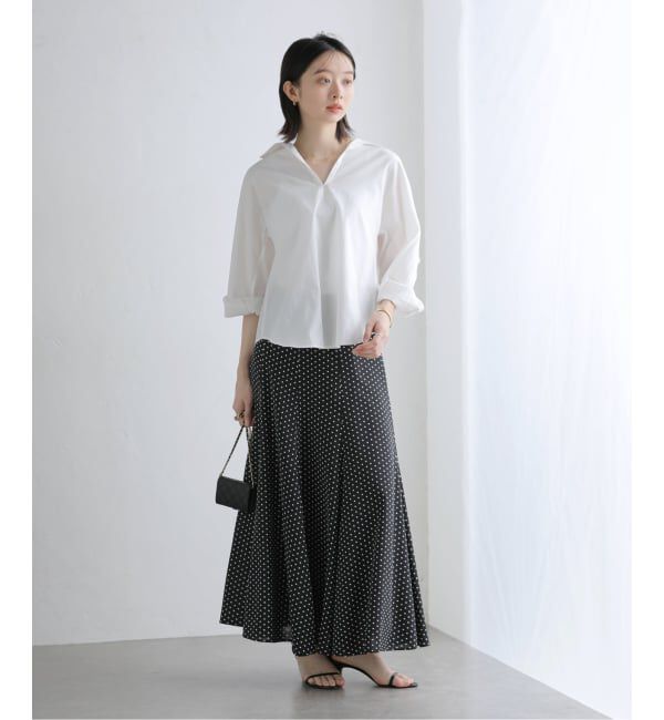  「【洗える】TICCA/ティッカ スキッパーシャツ」|シャツ・ブラウス|