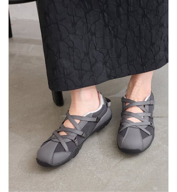  「rockfish/ ロックフィッシュ ZANE X STRAP SNEAKERS」|スニーカー|グレー
