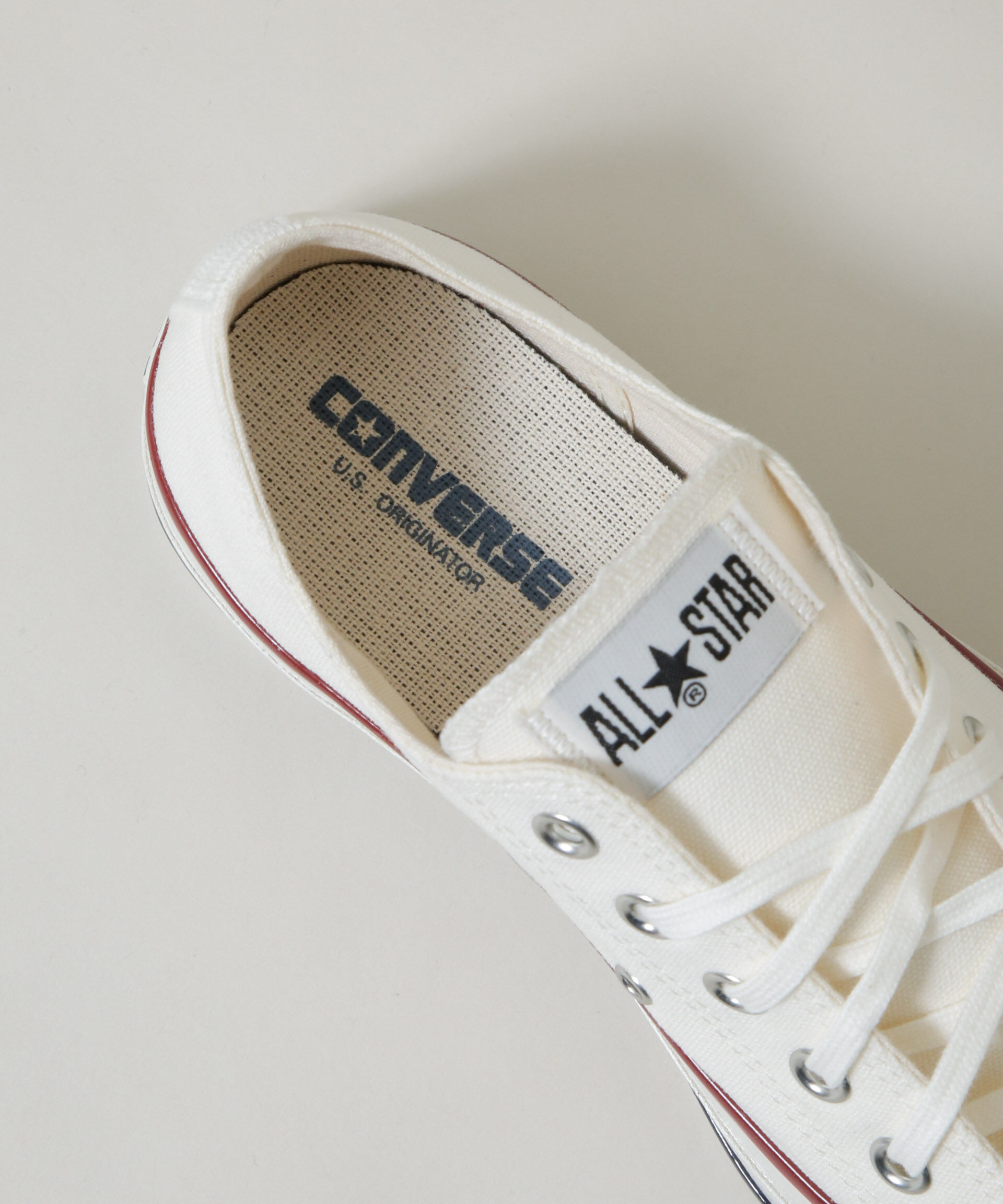 NANO universe「CONVERSE/ALL STAR US OX WHITE」|ビジネス・ドレスシューズ|
