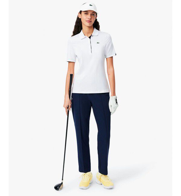 LACOSTE「ウルトラドライ仕様ストレッチゴルフポロシャツ (半袖)」|ポロシャツ|