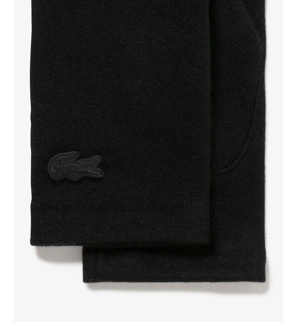 LACOSTE「カシミヤブレンドジャージグローブ」|手袋|