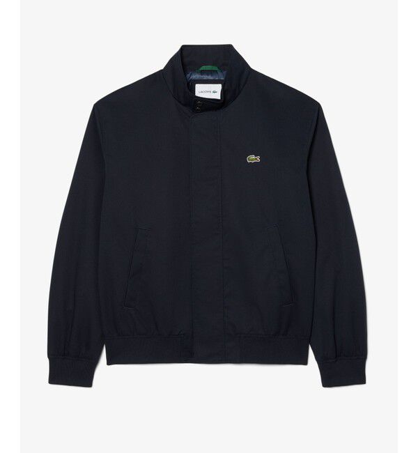 LACOSTE「防風 撥水 ハリントンジャケット」|ブルゾン・スタジャン|