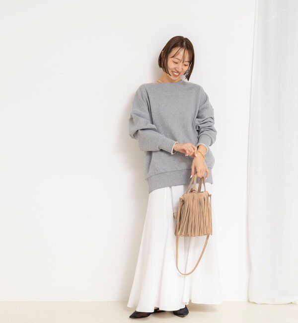 NOLLEY'S「【WEB限定】ウォッシャブルヴィンテージタフタマチ入りマキシスカート」|スカート|