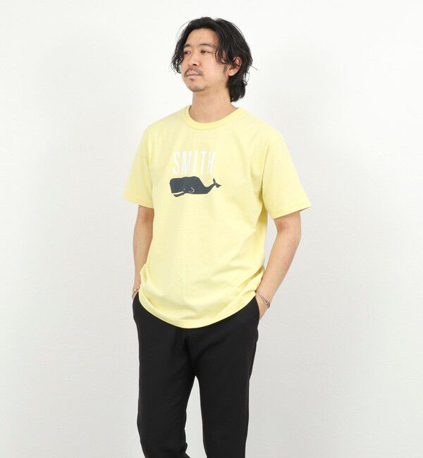 NOLLEY'S goodman「【BARNS OUTFITTERS】別注 SMITH プリントTシャツ 26SS」|Tシャツ・カットソー|