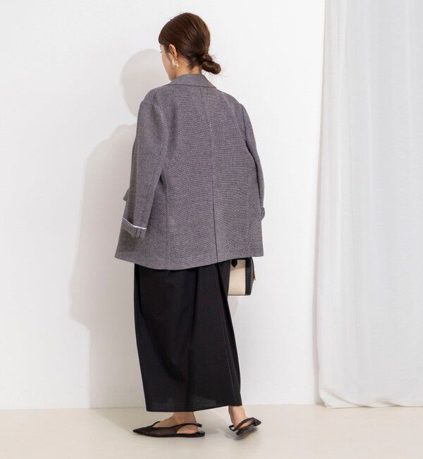 NOLLEY'S「【WEB限定】ウォッシャブルバックツイストドレス」|ワンピース|