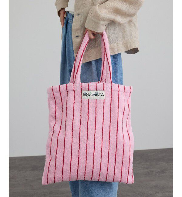 SALON adam et rope'「【BONGUSTA（ボングスタ）】naram トートバッグ」|トートバッグ|ピンク系(65)