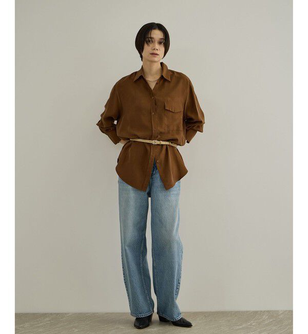 SALON adam et rope'「GENTLE SILK シャツ / セットアップ対応・新色追加」|シャツ・ブラウス|