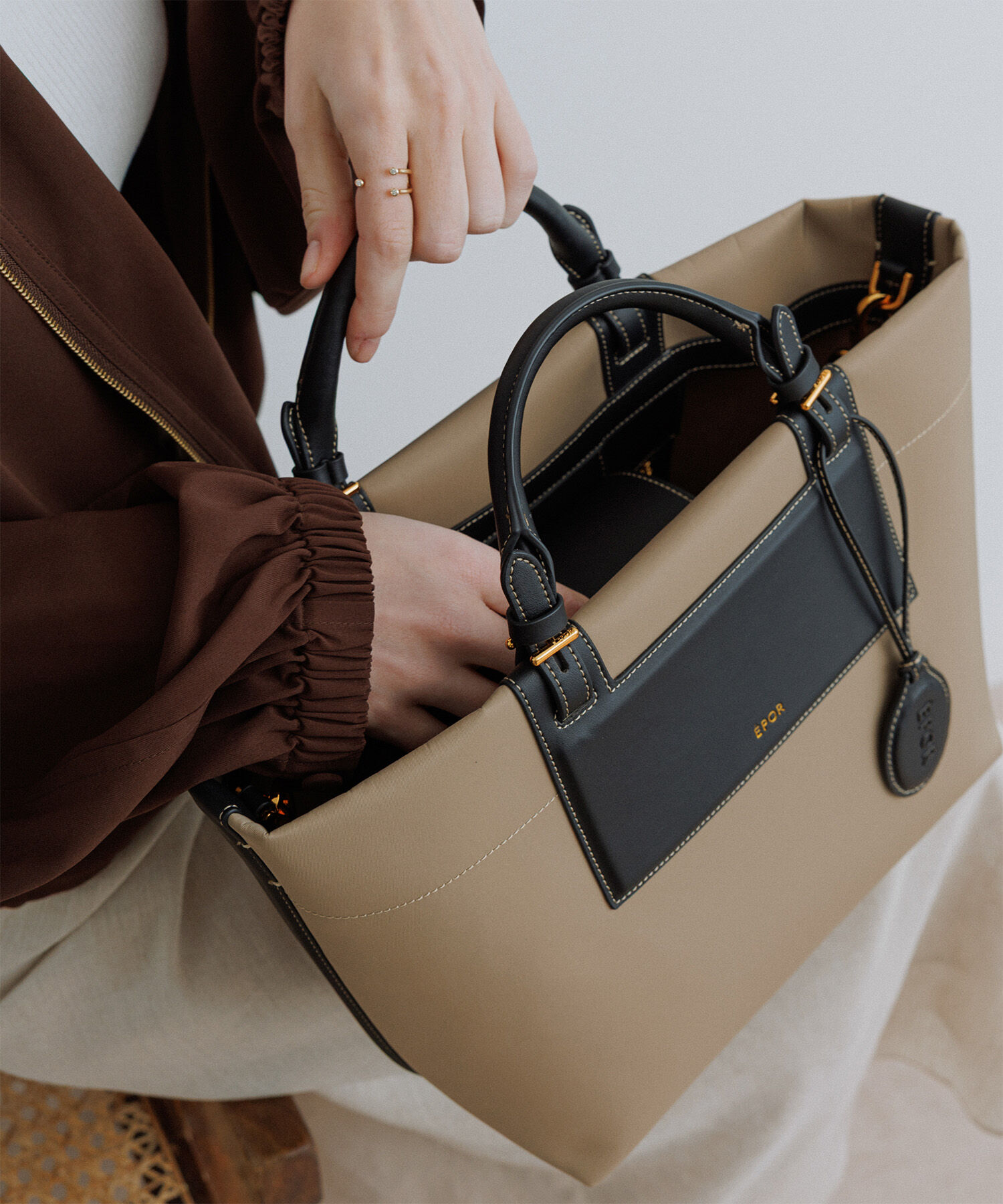 ROPE「【E'POR】BOAT BAG Medium/撥水・軽量・26SS新色」|トートバッグ|