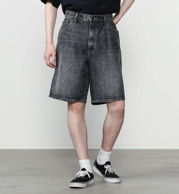  「EDWIN | 〈別注〉デニム ショーツ MEN」|その他|BLACK系1