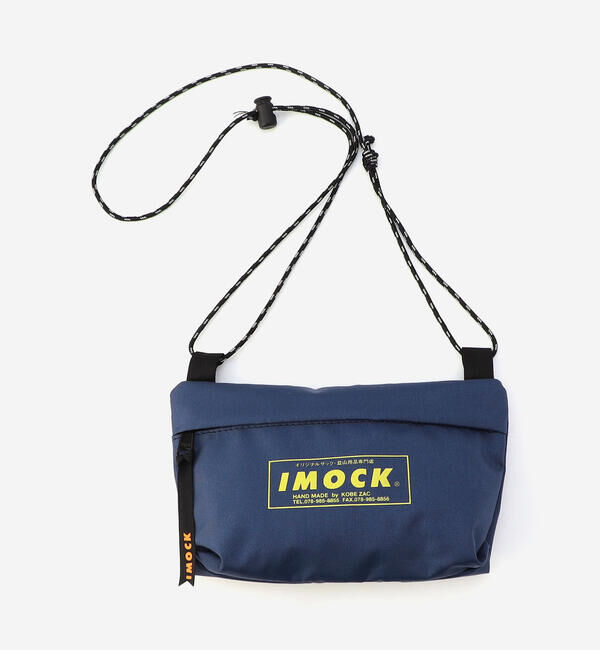  「神戸ザック | 〈別注〉IMOCK サコッシュ NAVY UNISEX」|ショルダー・メッセンジャー|NAVY