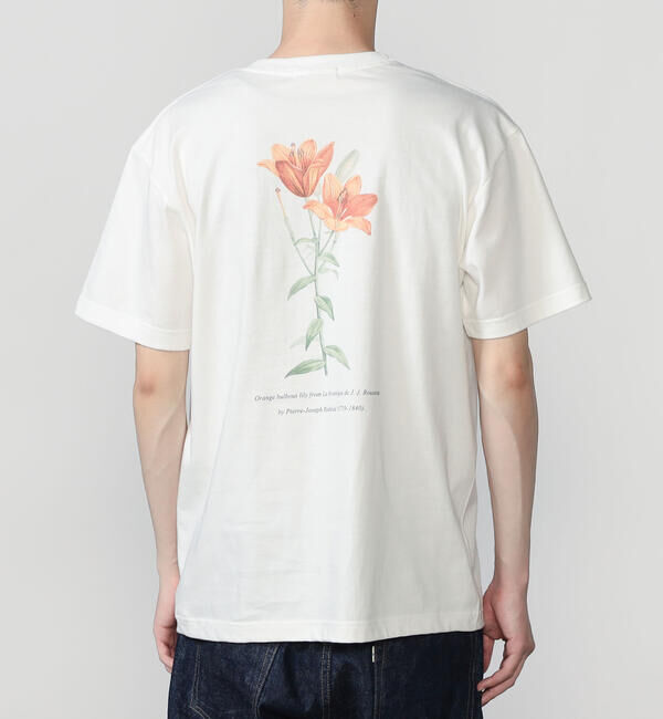  「History of Art | プリントTシャツ FLOWER MEN」|Tシャツ・カットソー|WHITE系1