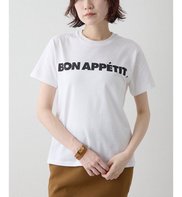 Drawing Numbers「【Drawing Numbers】ボナペティプリントTシャツ」|Tシャツ・カットソー|