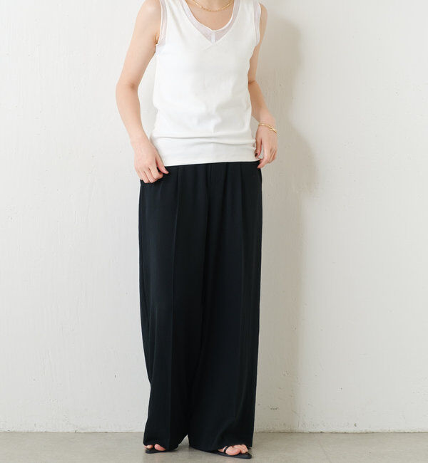  「Vネックタンクトップ」|Tシャツ・カットソー|