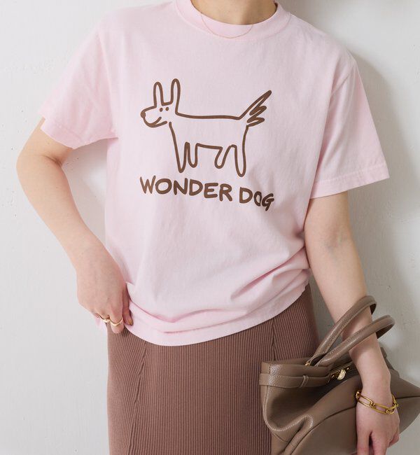  「【REGENCY WORKS/リージェンシー ワークス】ドッグプリントTシャツ」|Tシャツ・カットソー|