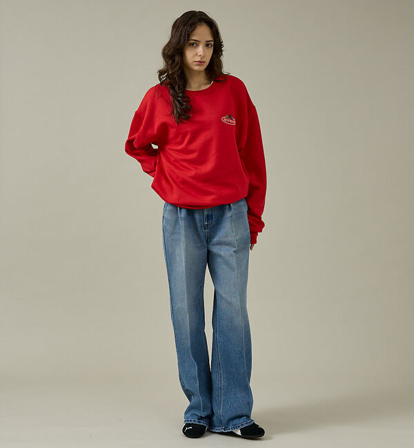 ABAHOUSE「【FRUIT OF THE LOOM】PRINT SWEAT1/ワンポイント/ユ」|スウェット・ジャージ|