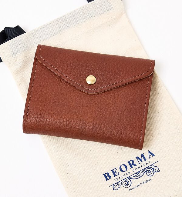 ABAHOUSE「【BEORMA/ベオーマ】三つ折りウォレット/ 財布 S0002」|財布|ブラウン