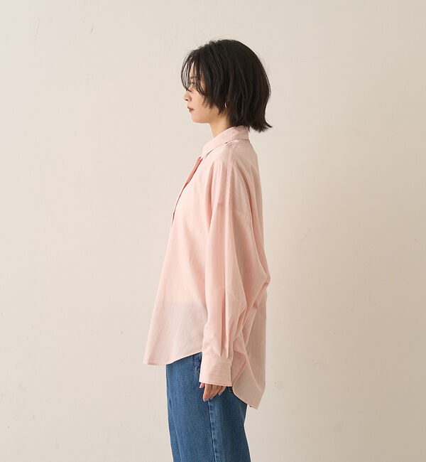 Rouge vif「バックドレープストライプシャツ」|シャツ・ブラウス|