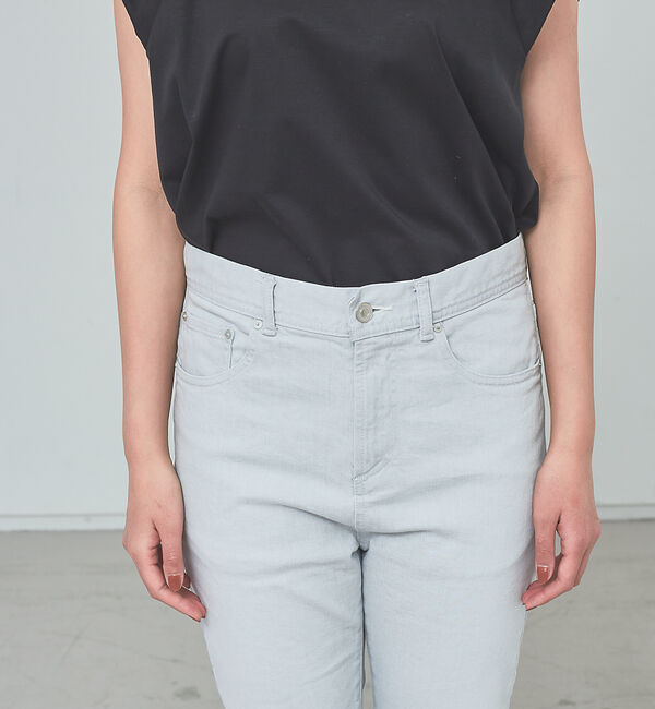 qualite「【e&times;qualite】クロップドデニム」|デニム|