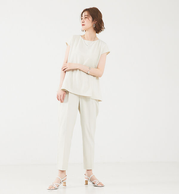 abahouse mavie「【エニデイカセット】フレンチスリーブセットアップ」|スーツ|