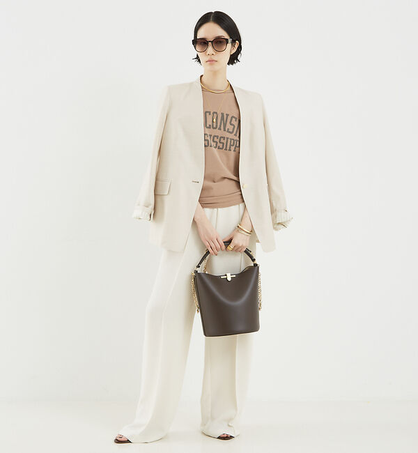 The Store by C' 「【COCUCA】ノーカラージャケット」|ノーカラージャケット|