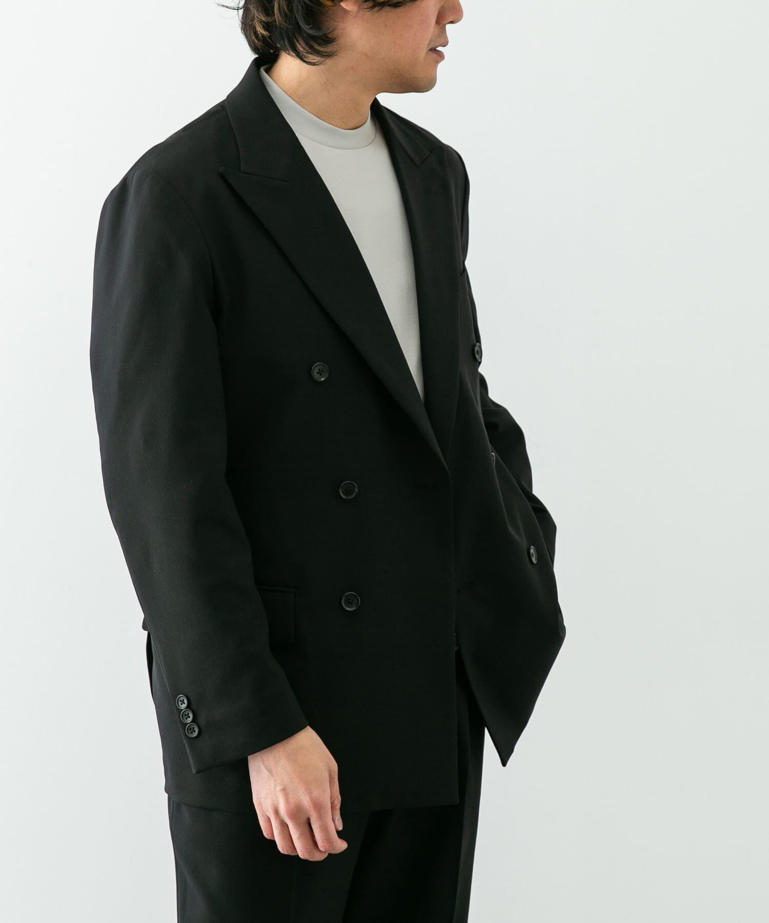 URBAN RESEARCH DOORS「『イージーケア』LIFE STYLE TAILOR　ストレッチオックスWジャケット」|その他|