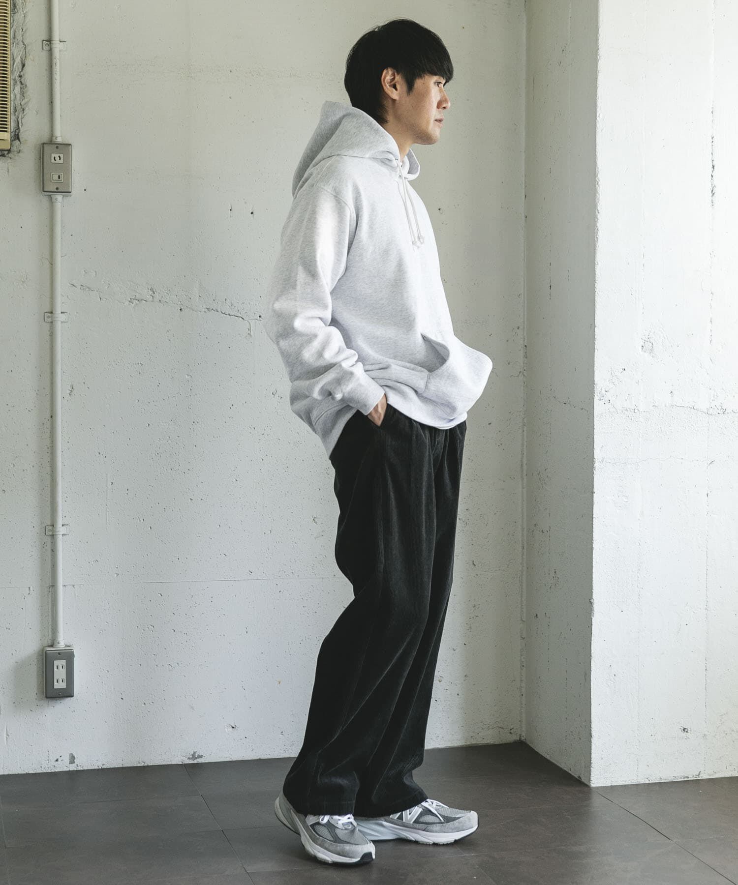 URBAN RESEARCH DOORS「裏起毛プルオーバーフーディー」|パーカー|