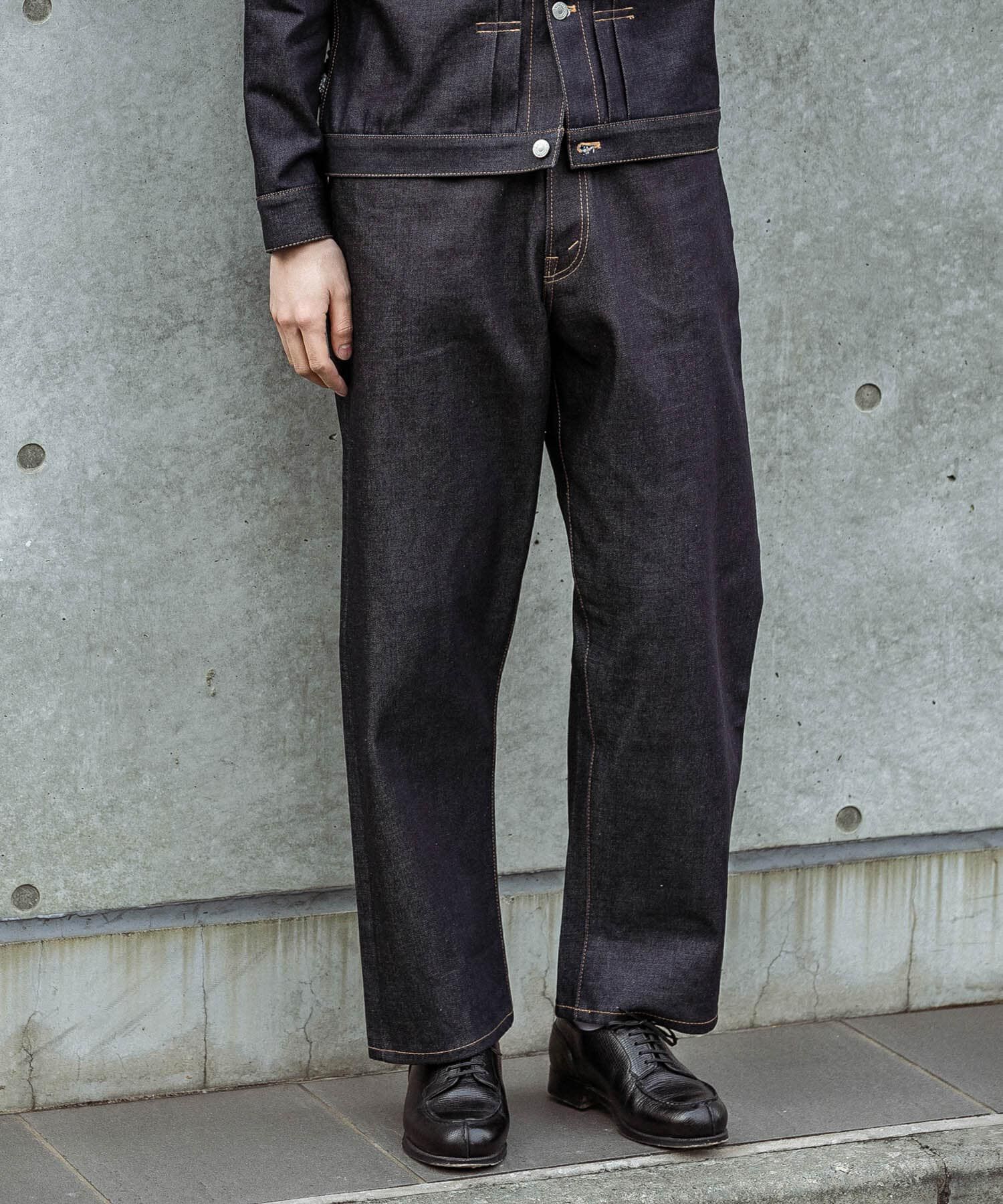 URBAN RESEARCH「SHIOTA　スーピマDENIM PANTSバギー#JAY」|デニム|