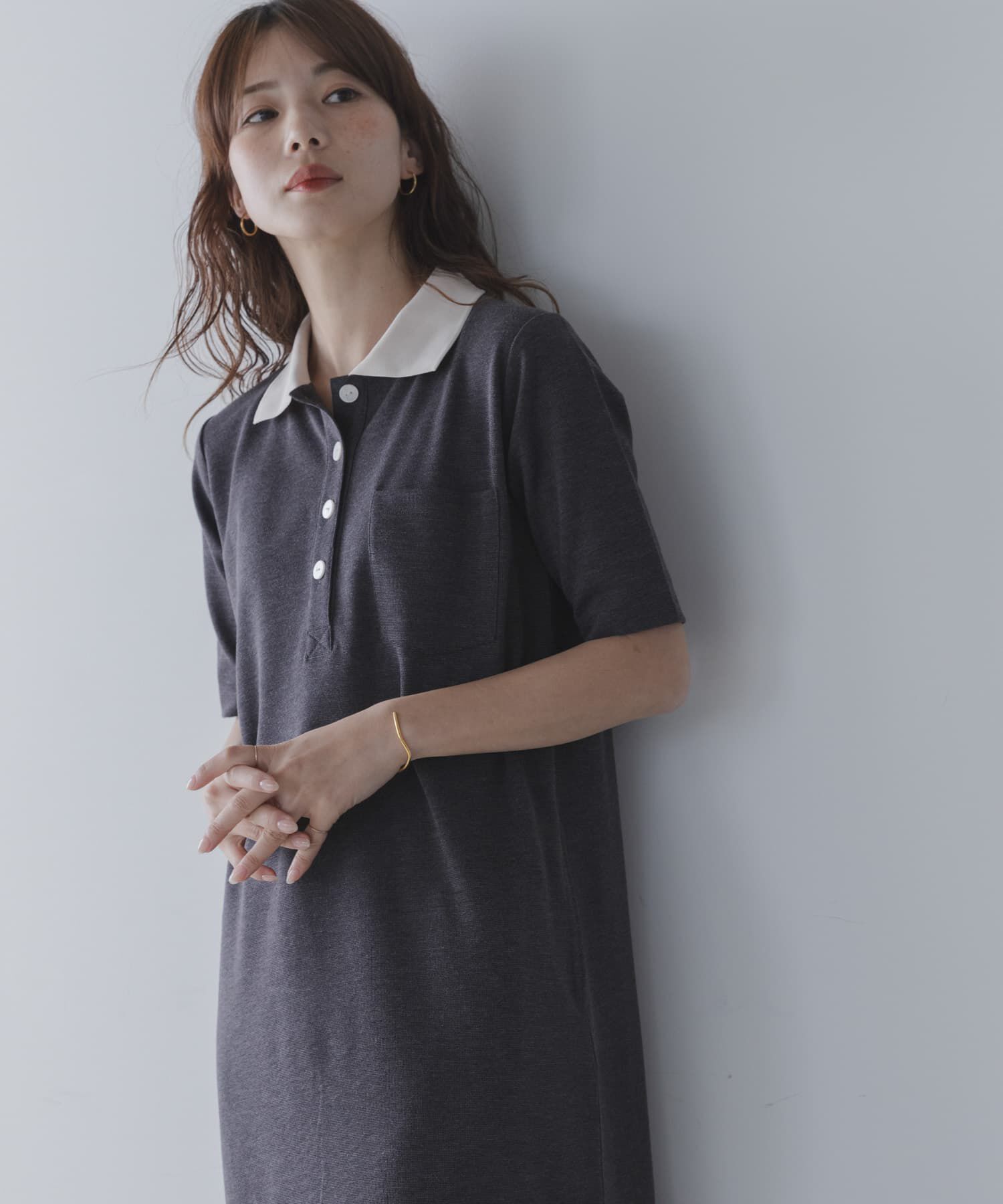 Sonny Label 「カットポロワンピース」|ワンピース|