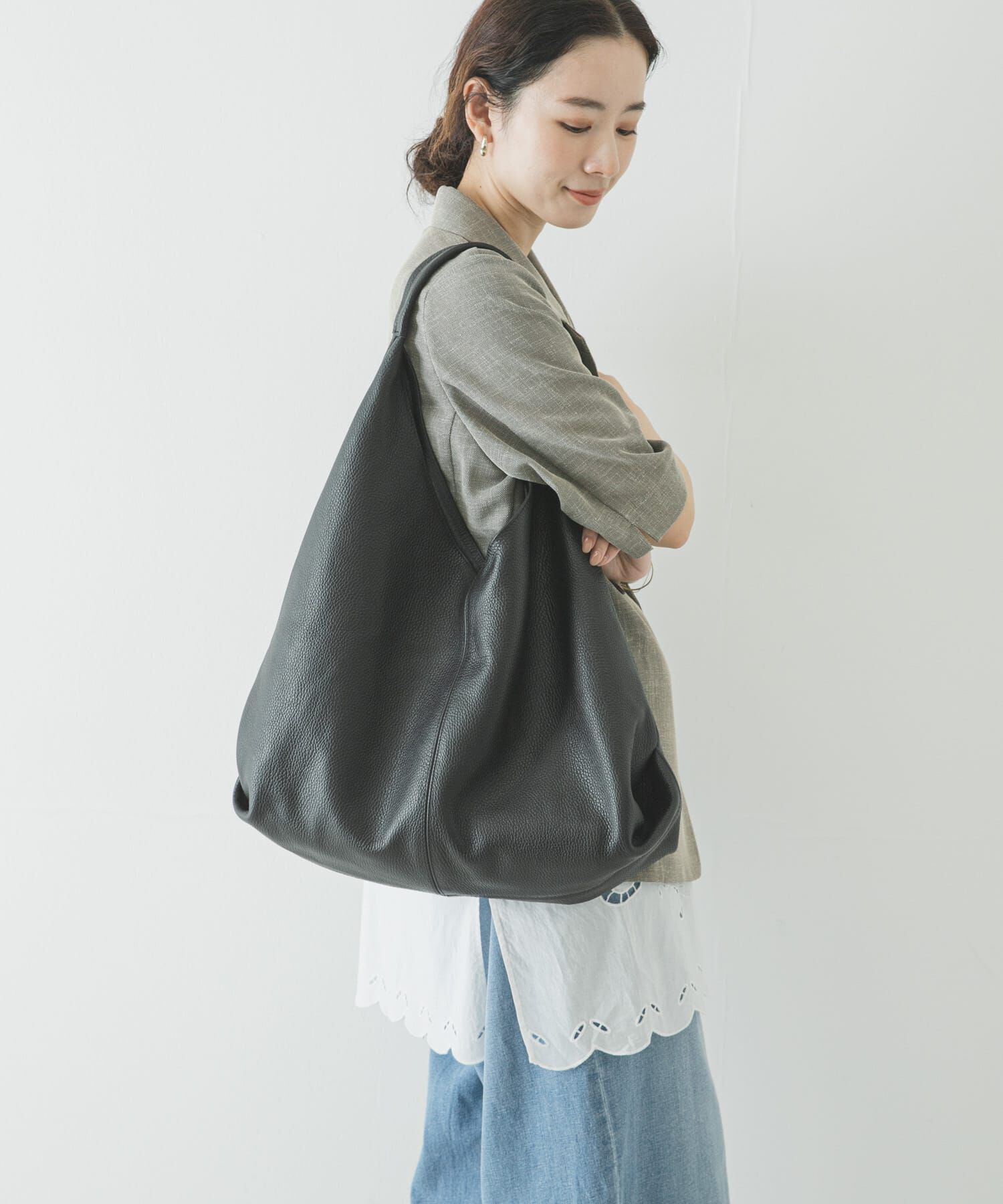 URBAN RESEARCH「ソフトレザーワンハンドルバッグ」|トートバッグ|