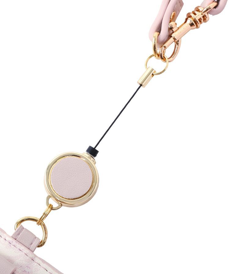 Maison de FLEUR「リール付きフラワーガーデン柄パスケース」|その他|