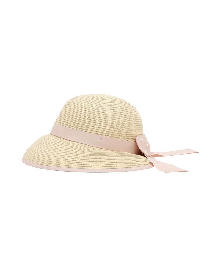 Maison de FLEUR「【手洗い可能】パールリボンスリットハット」|その他|