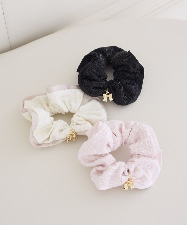 Maison de FLEUR「ツイードリボンシュシュ」|その他|