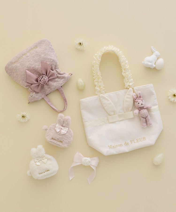 Maison de FLEUR「ローズリボンバレッタ」|その他|