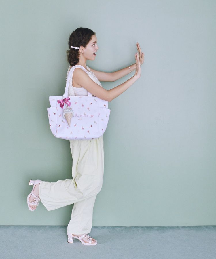 Maison de FLEUR「サーティワン サイドポケットトート」|トートバッグ|