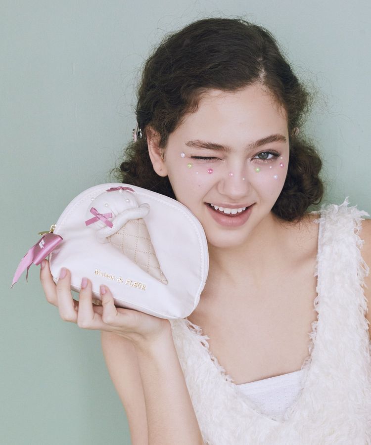 Maison de FLEUR「サーティワン ラウンドポーチ」|ポーチ|