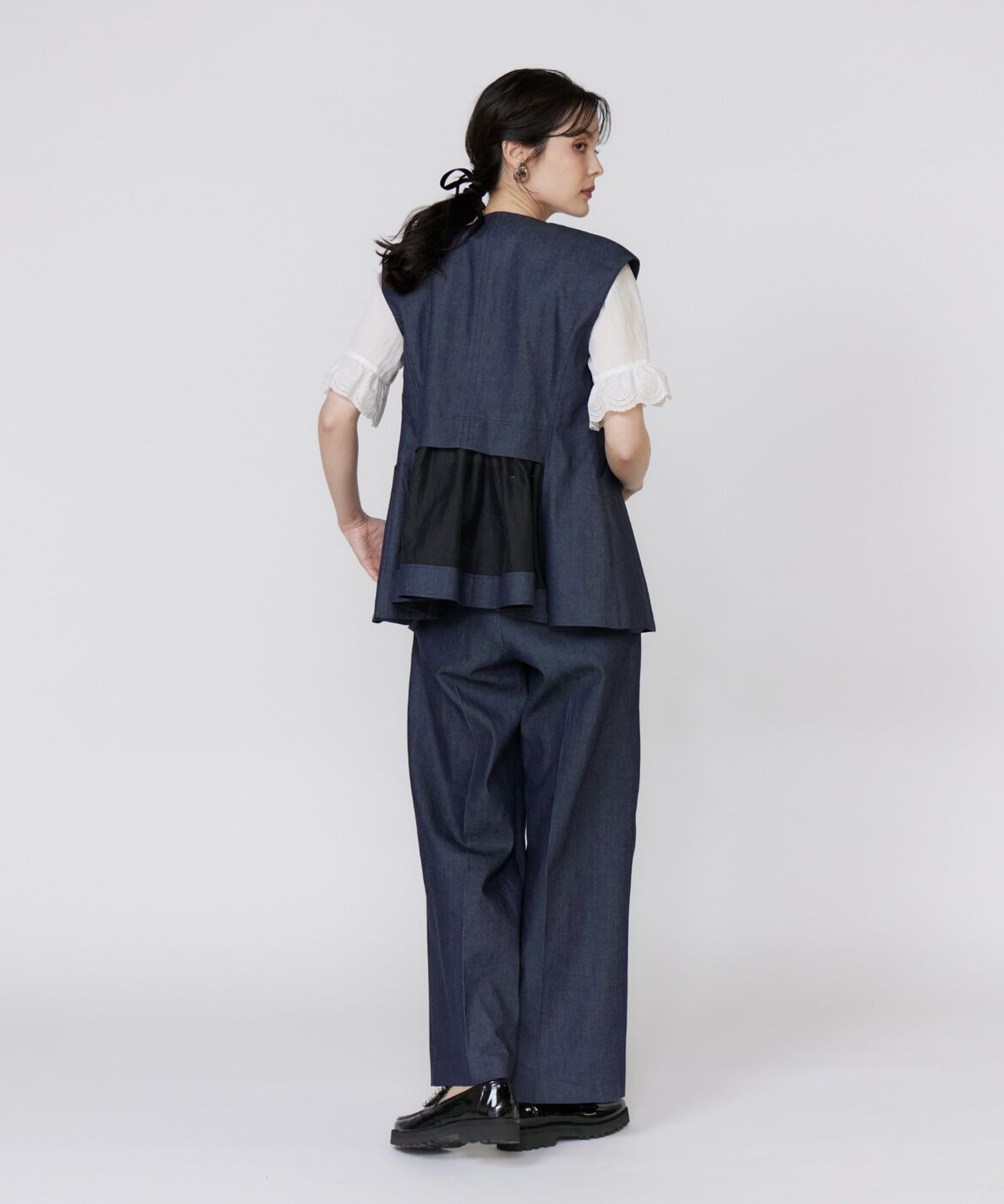 Maglie le cassetto「《美人百花9月号掲載》《ﾌﾗﾝﾄﾞﾙ45周年限定ｺﾚｸｼｮﾝ》ｼｱｰﾄ 」|ダウンベスト・ベスト|